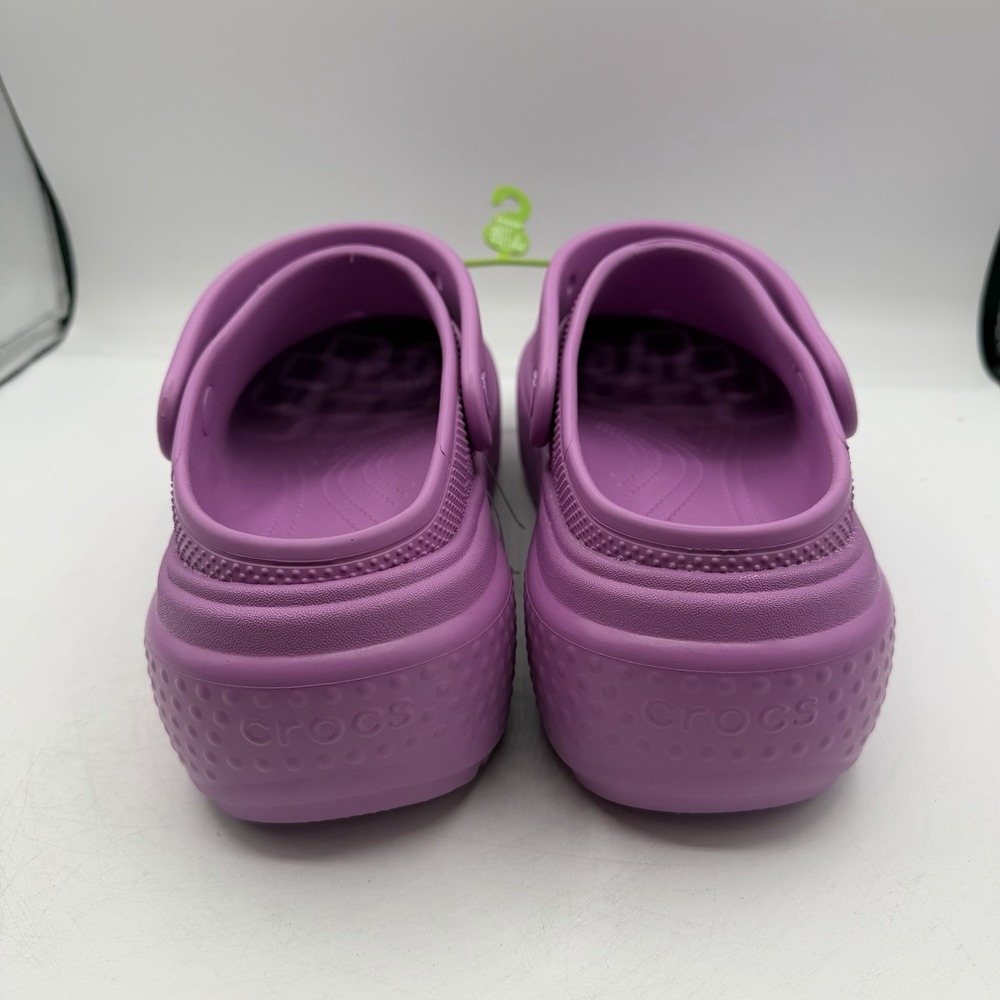 Crocs Stomp Clogs Womens 11 Mens 9 Lilac Purple Slip On Shoes Chunky Sandals NEW - Picture 6 of 8